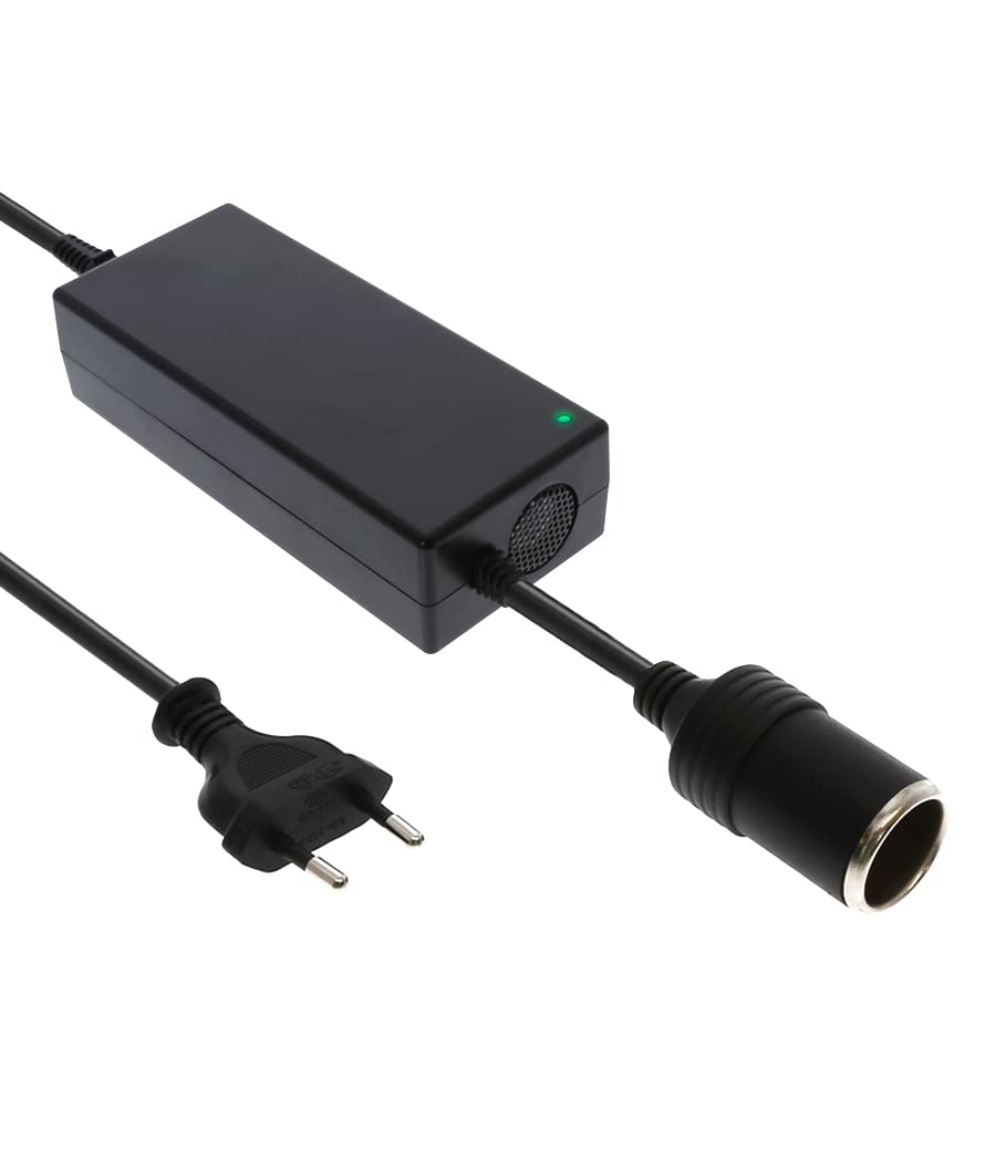 KFZ Netzadapter, 120W | 10A | 12V, Spannungswandler, Gleichrichter mit Zigarettenanzünder-Buchse 10