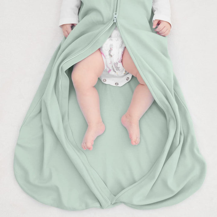 Yoofoss Schlafsack Baby Sommer 0.5 Tog - 2er Pack 67cm/0-6 Monate 100% Baumwolle Sommerschlafsack Ba