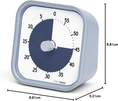 Time MOD - 60 Minuten Visueller Timer Home Edition für Kinder – Homeschooling, Timer für Schultisch,