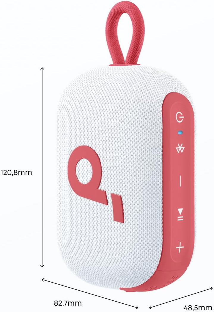 soundcore Select 4 Go Bluetooth Lautsprecher, ultraportabel, bis zu 20h Wiedergabe, IP67 Wasser- und