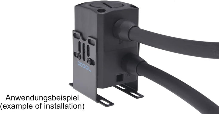 Alphacool 15371 Eisstation 80 DC-LT - Behälter Wasserkühlung Ausgleichsbehälter