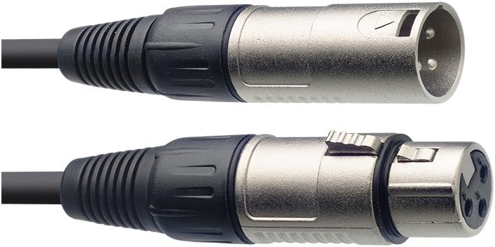 Audio-Technica Kondensatormikrofon mit Nieren-Richtcharakteristik & Mikrofonkabel 3 Meter - 1x XLR M