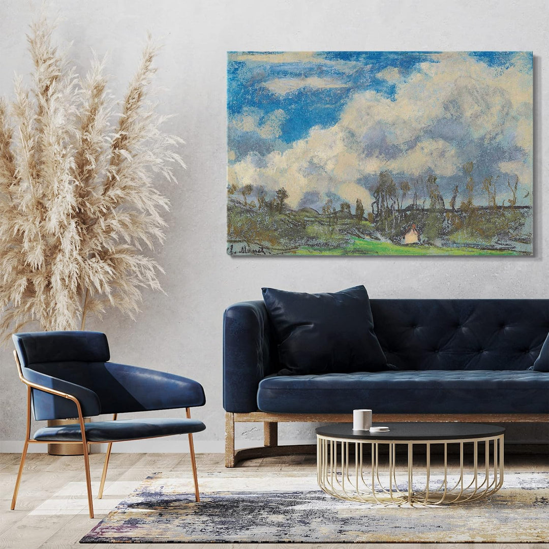 Printed Paintings Leinwand (80x60cm): Claude Monet - Wolken 80x60 cm, 80x60 cm