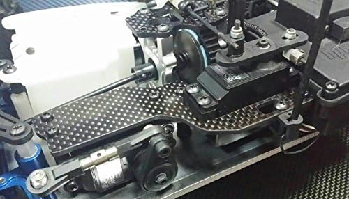 G.P.M. HPI Bullet Nitro 3.0 Tuning Teile Graphite Radio Tray - 1Pc Black