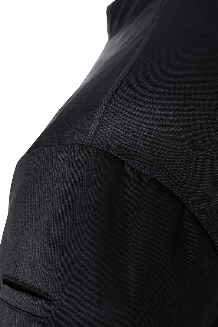 Karlowsky Herren Kurzarm Arbeitsshirt Performance 60% Baumwolle/40% Polyester 5XL Schwarz, 5XL Schwa