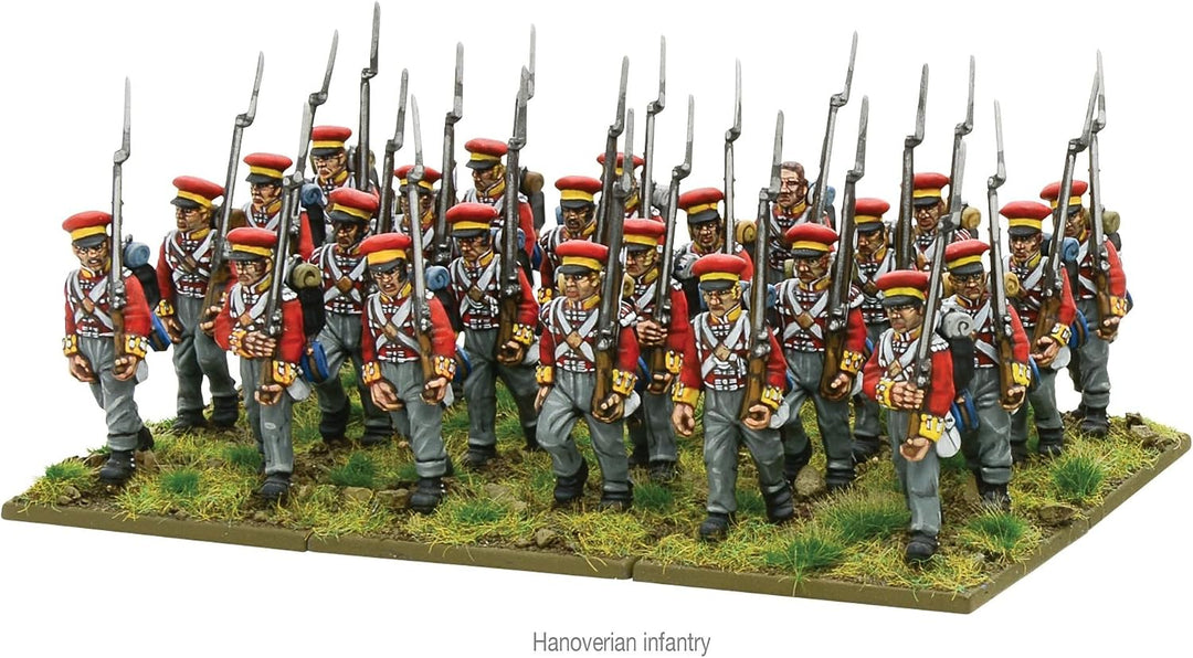 Warlord Games 301510002 Waterloo Second Edition Starter-Set Zubehör, unlackiert