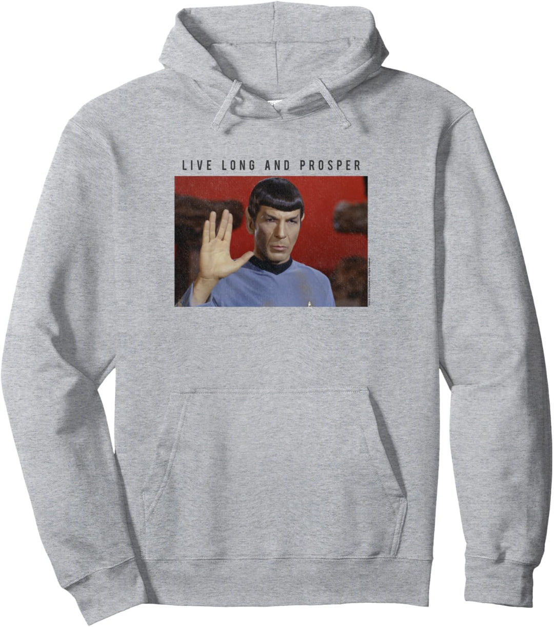 Star Trek: The Original Series Spock Live Long And Prosper Pullover Hoodie
