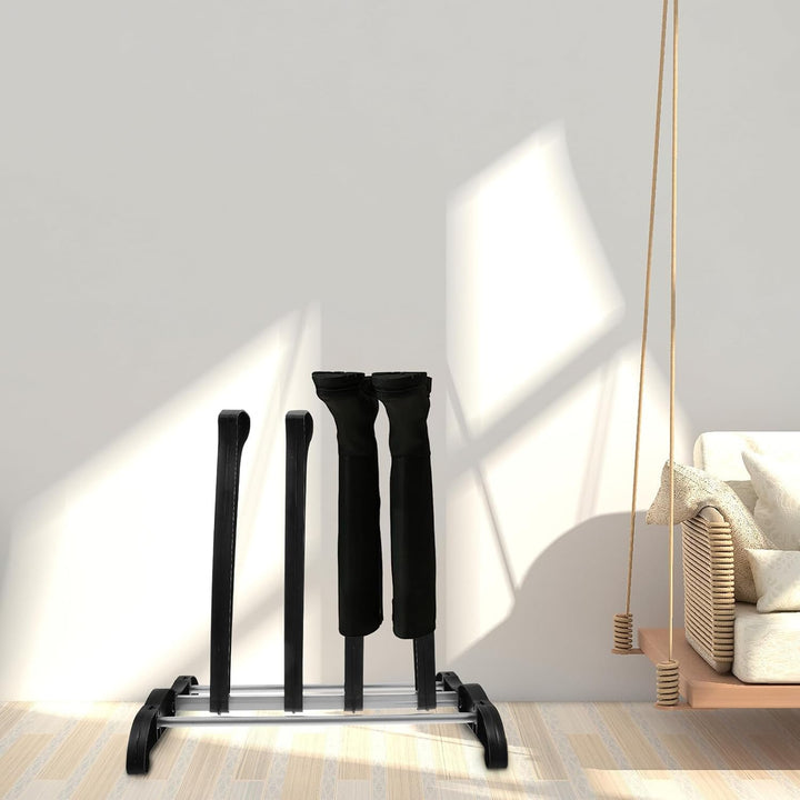 2paar Stiefelständer für Eingangsbereich Freistehend für Stiefel aus Stabilem Kunststoff und Langleb
