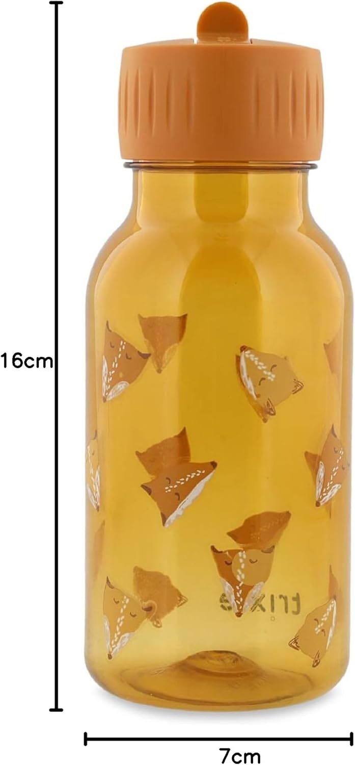 Trixie Trinkflasche Kinder 350ml, Wasserflasche Kindergarten, auslaufsicher | Kinderflasche für Jung