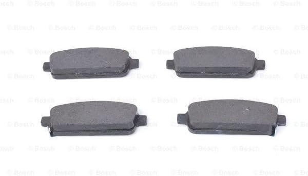 Bosch BP1357 Bremsbeläge - Hinterachse - ECE-R90 Zertifizierung - vier Bremsbeläge pro Set