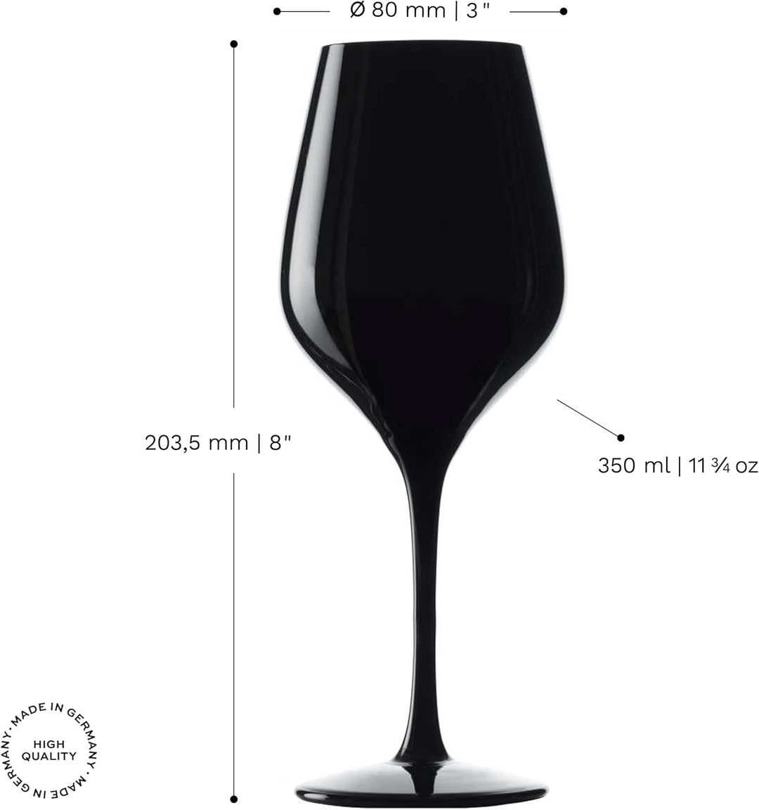 Stölzle Lausitz Exquisit Tasting Glas 350 ml I Verkostungsglas 6er Set I Blind Tasting Glass I Speci