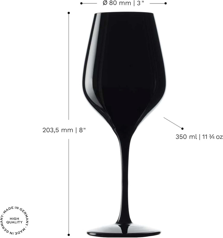 Stölzle Lausitz Exquisit Tasting Glas 350 ml I Verkostungsglas 6er Set I Blind Tasting Glass I Speci