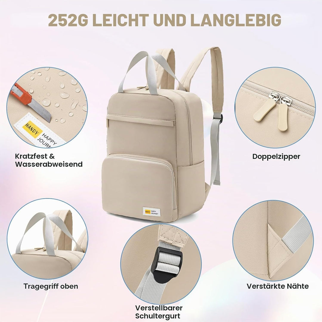 Faltbarer Handgepäck Rucksack 40x30x15cm British Airways Air France Ultraleicht Reiserucksack 20L Ul