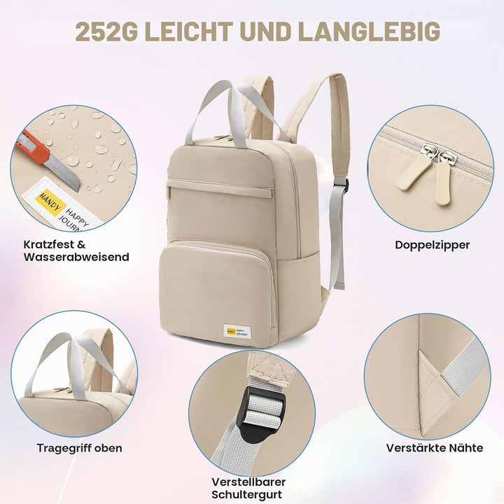 Faltbarer Handgepäck Rucksack 40x30x15cm British Airways Air France Ultraleicht Reiserucksack 20L Ul