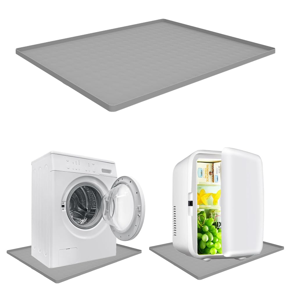 CEWROM Bodenmatte aus für den Kühlschrank, Kühlschrankmatte, Silikon Kühlschrankmatten mit Erhöhtem