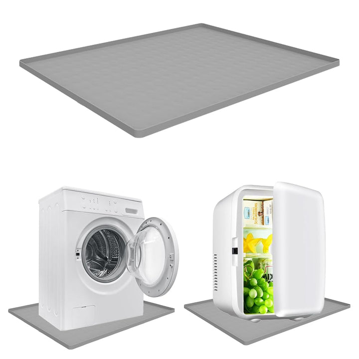 CEWROM Bodenmatte aus für den Kühlschrank, Kühlschrankmatte, Silikon Kühlschrankmatten mit Erhöhtem