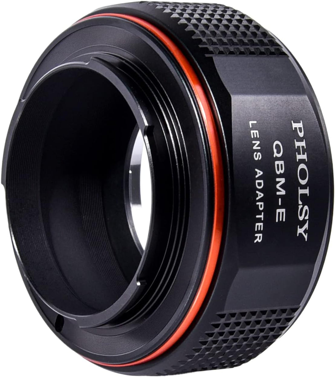 PHOLSY Objektivadapter Kompatibel mit Rollei SL35 (QBM) Rolleinar Objektiv auf Sony E Kameragehäuse