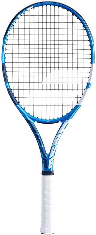 Babolat Evo Drive Strung Tennisschläger für Erwachsene, Unisex, 136-blau, mit Tasche Taille de Grip