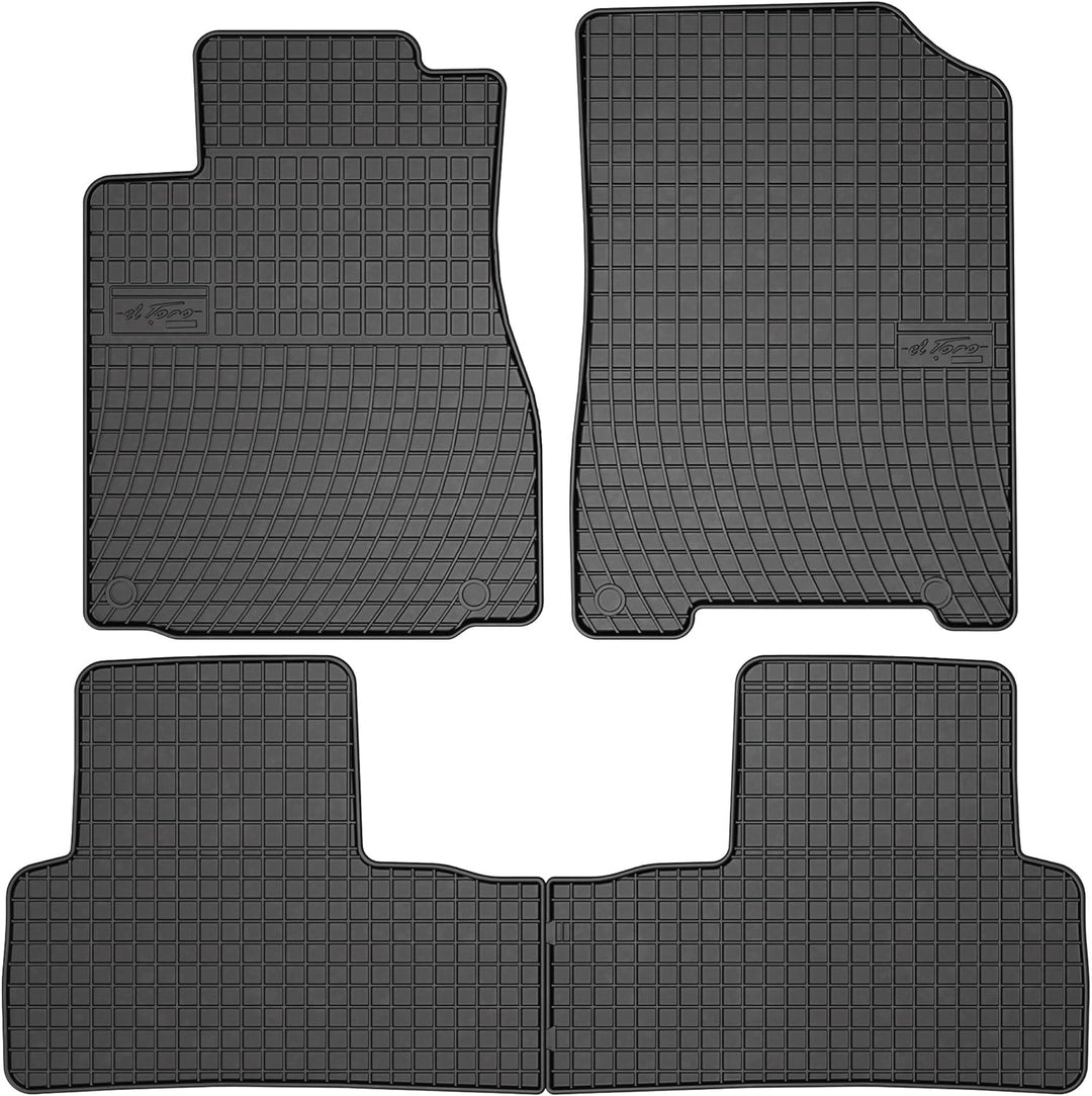 M MOTOS Gummimatten Auto Fussmatte passt für Honda CR-V IV 2012-2019 Verbessern Sie Ihren Reisekomfo