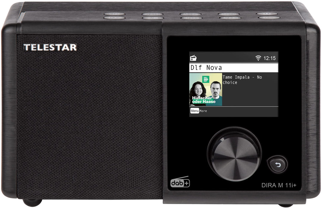 Telestar DIRA M 11i + - DAB+ Digitalradio & Internetradio (UKW/FM/DAB/DAB+ / Internet, WLAN, Mono Ra