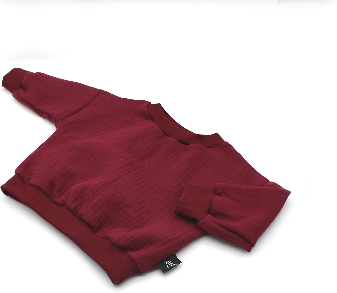 Anna Karinna Kids Musselin Langarmshirt Baby Langarm Pullover Kinder Babykleidung Mädchen und Jungen