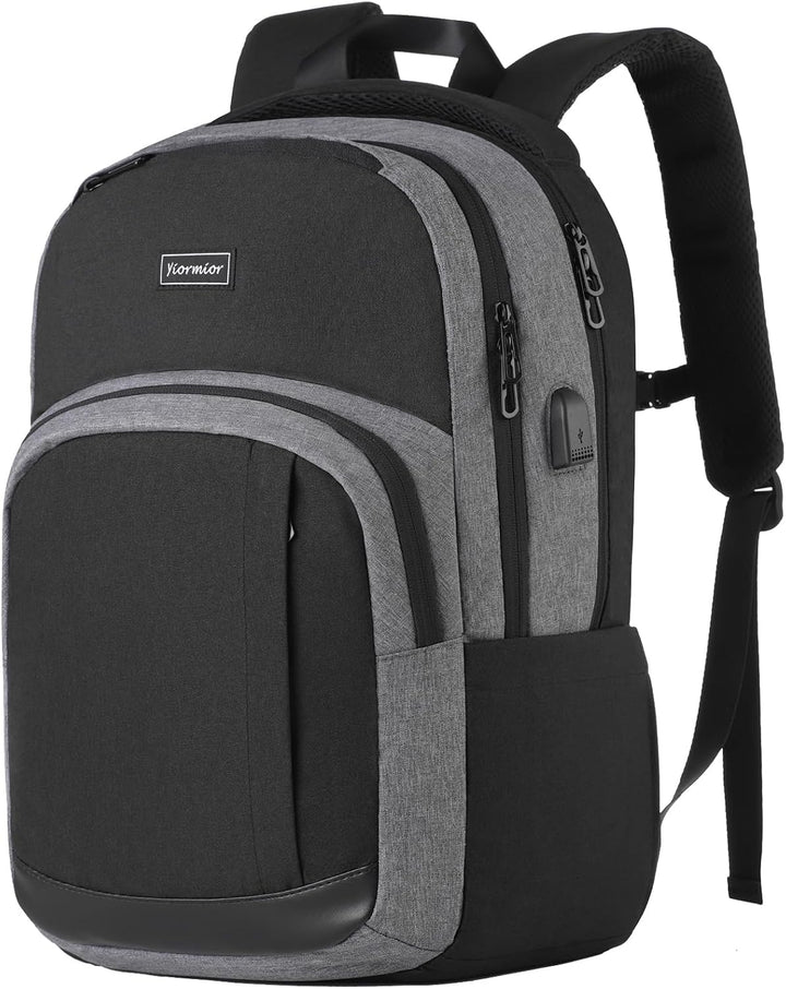 Schulrucksack Jungen Mädchen Teenager, Rucksack Herren Damen Daypacks für 15.6 Zoll Laptop Rucksack