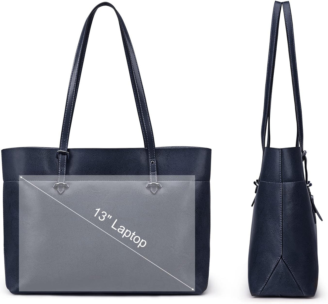 S-ZONE Damen Handtasche Rindspalt Leder Schultertasche Umhängetasche Grosse Shopper Tote Beutel Köni