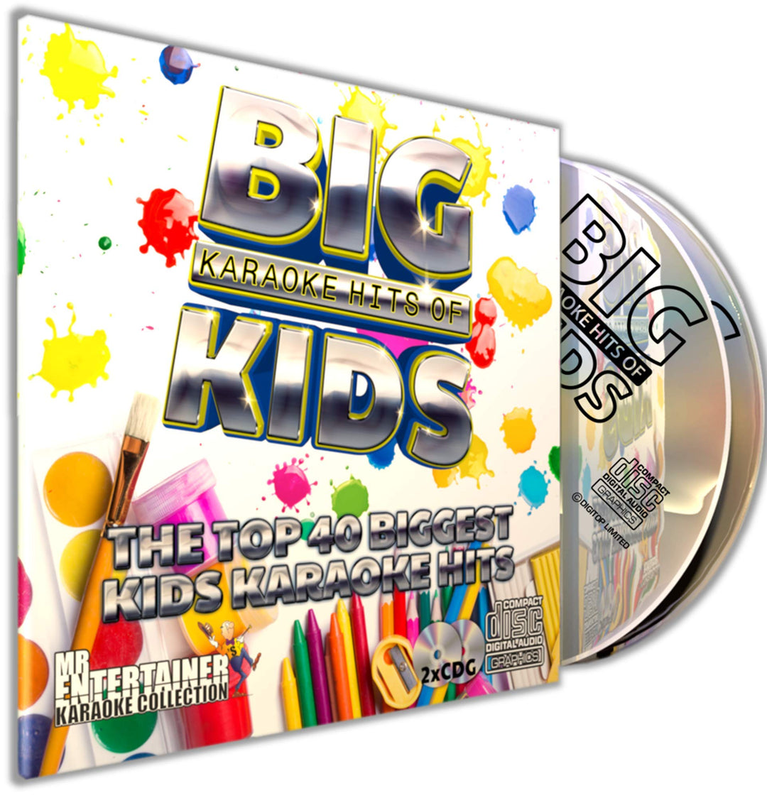 Mr Entertainer Big Karaoke Hits of Kids CDG Pack. 40 Top-Songs für Kinder