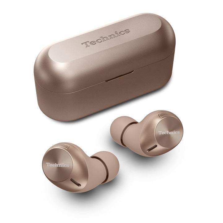 Technics EAH-AZ40E-N In-ear Kopfhörer Bluetooth, bequemer Kopfhörer mit integriertem Mikrofon, anpas