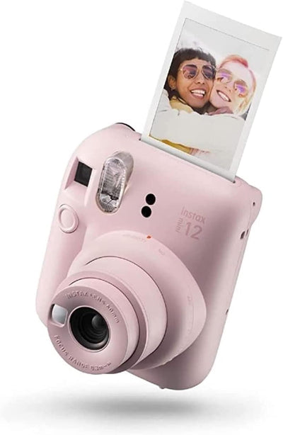 INSTAX Mini 12 Sofortbildkamera Blossom-Pink + Mini Film Standard (20/PK) Blossom-Pink mit Instant F