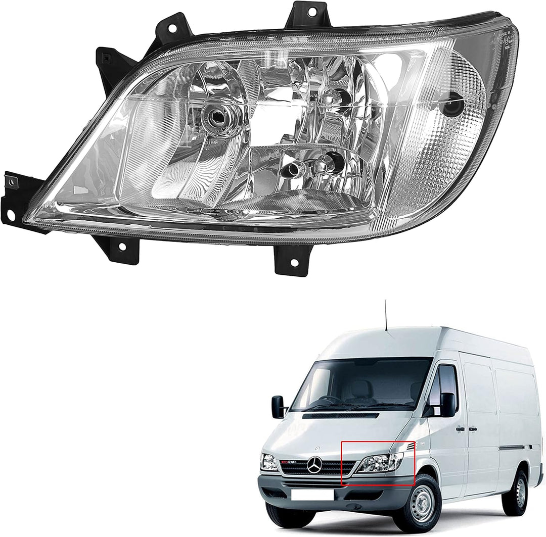 Scheinwerfer Hauptscheinwerfer Frontscheinwerfer Bus Links Mit Nebel H7/H7/H3 E-Prüf mit Stellmotor