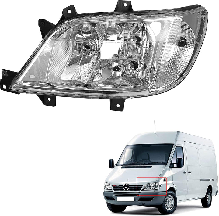 Scheinwerfer Hauptscheinwerfer Frontscheinwerfer Bus Links Mit Nebel H7/H7/H3 E-Prüf mit Stellmotor