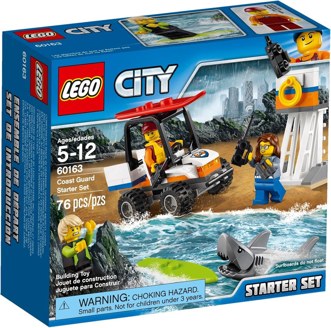 LEGO City 60163 - "Küstenwache-Starter-Set Konstruktionsspiel, bunt