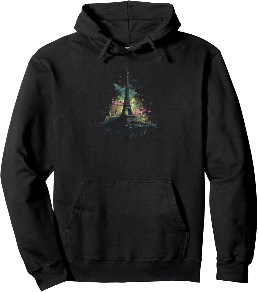 Ich liebe Paris Eiffelturm Frankreich Pullover Hoodie