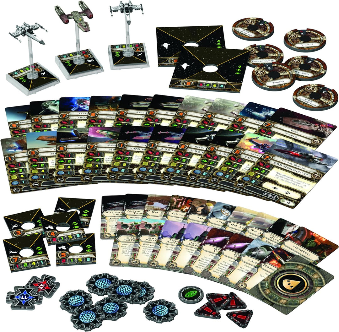Asmodee HEI0421 - Star Wars X-Wing - Dringend gesucht, Erweiterungs Pack