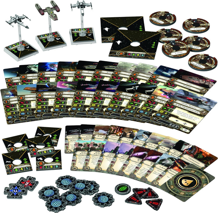 Asmodee HEI0421 - Star Wars X-Wing - Dringend gesucht, Erweiterungs Pack