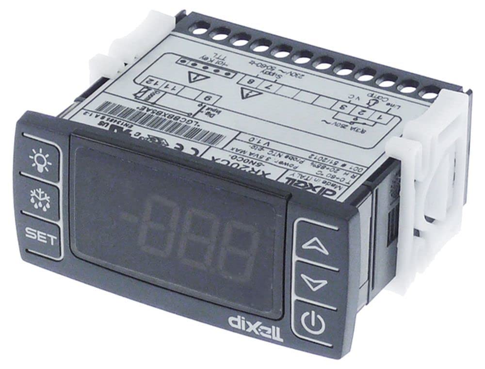 Elektronikregler XR20CX-5N0C0 DIXELL 71x29 mm 230 V Relais: CO-8A(3) Fühler: NTC/PTC AC