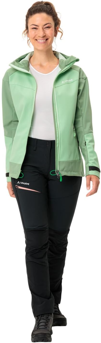 VAUDE Jacken Women's All Year Elope Softshell Jacket 44 ALOE VERA, 44 ALOE VERA