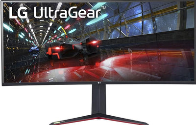 LG 38GN950-B 95,25 cm (37,5 Zoll) Curved UWQHD UltraGear Gaming Monitor (UltraWide, Nano IPS-Panel m