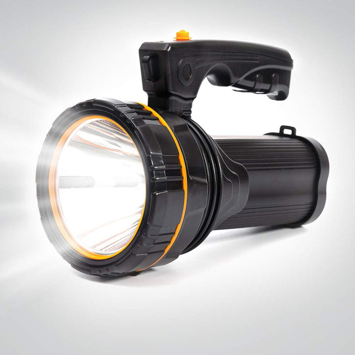 MAYTHANK LED Taschenlampe Extrem hell 6000 Lumens Wiederaufladbare Handlampe Langstrecken 800M Aufla