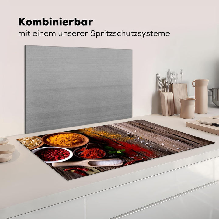 KitchenYeah© Herdabdeckplatte Einteilig Induktionsmatte Küche Abdeckung Ceranfeld Herd Abdeckplatte