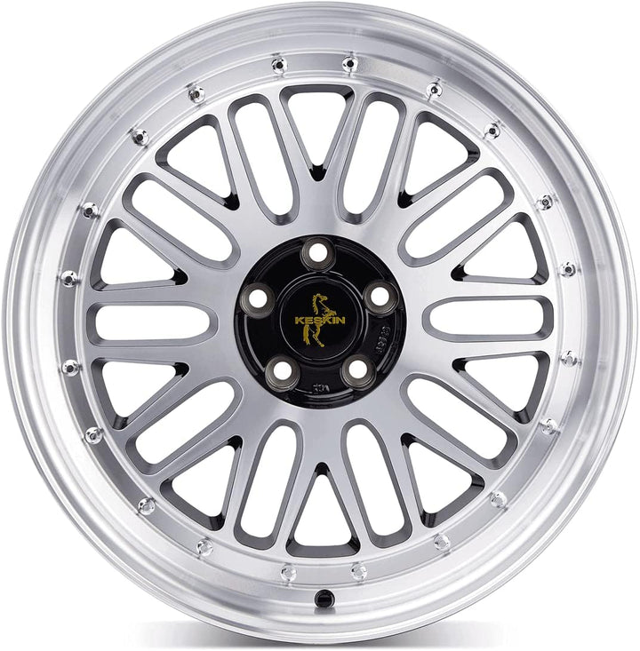 Keskin KT22 8.5JX19 5/112 ET45 72.6 BLACK FRONT POLISH Alufelge
