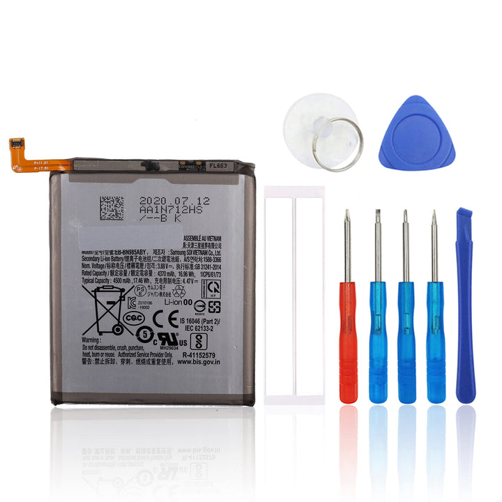 SwarKing Ersatz Akku Kompatibel mit Samsung Galaxy Note20 Ultra EB-BN985ABY with Toolkit