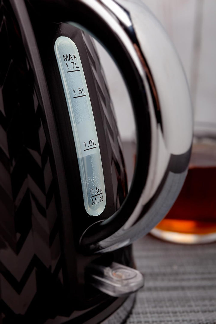 eldom C265C Wasserkocher | 1,7 Liter | Teekocher 2000W Leistung | Klassisches Retro Design Teekessel