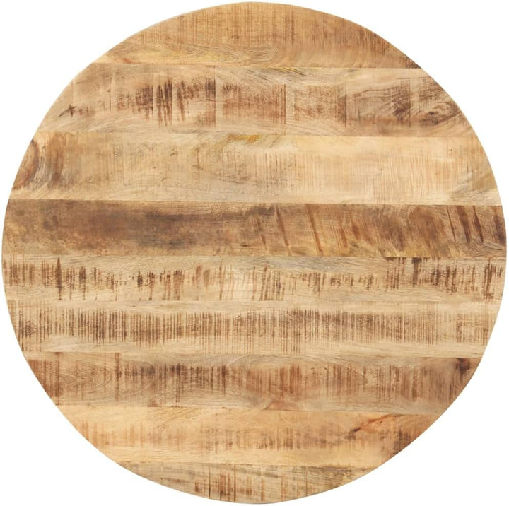 vidaXL Mangoholz Massiv Tischplatte Massivholzplatte Holzplatte Ersatztischplatte Holz Platte für Es
