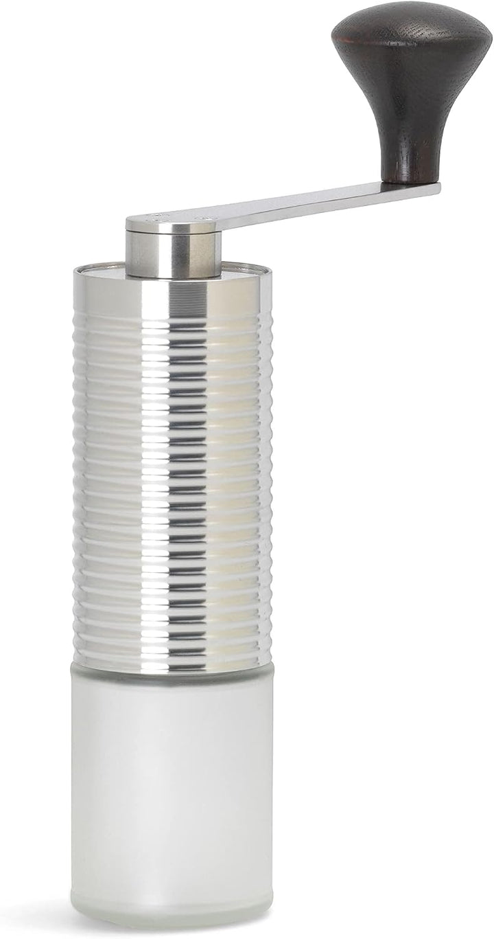 millone compact manuelle Kaffeemühle präzise Mahlgradeinstellung, zwei Edelstahl Mikrokugellager, kl