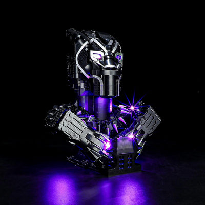 BRIKSMAX 76215 Led Licht für Lego Black Panther - Compatible with Lego Marvel Bausteinen Modell - Oh