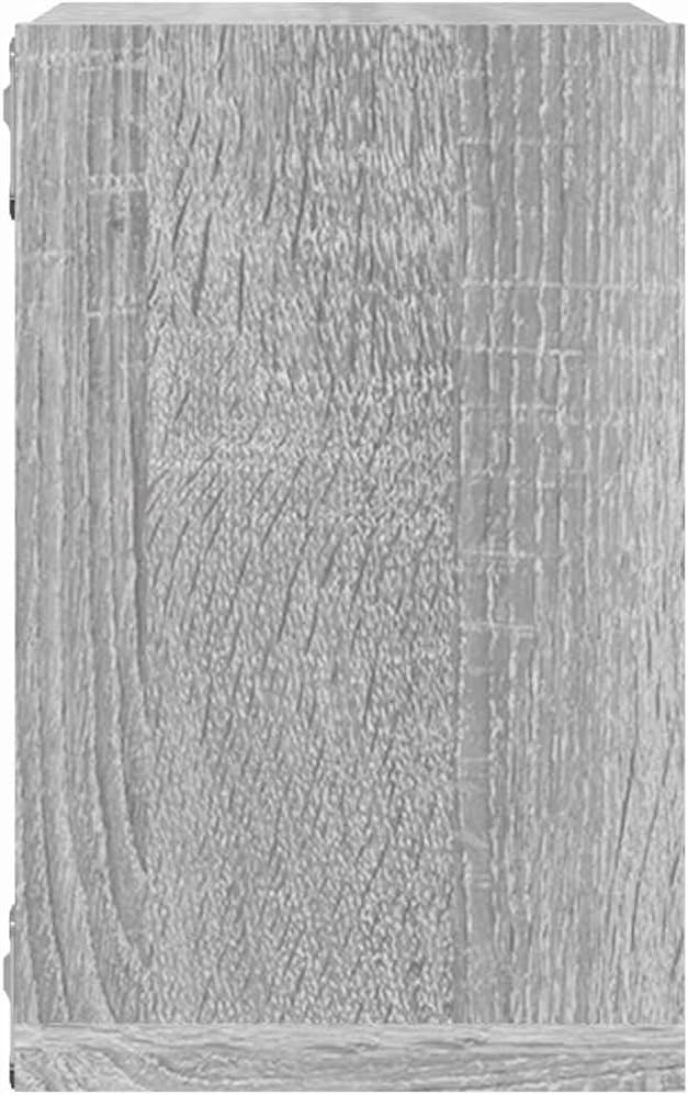 vidaXL Wandregale Wandhalterung 4 STK. Graues Sonoma 26 x 15 x 26 cm | Macht jeden Raum schicker mit