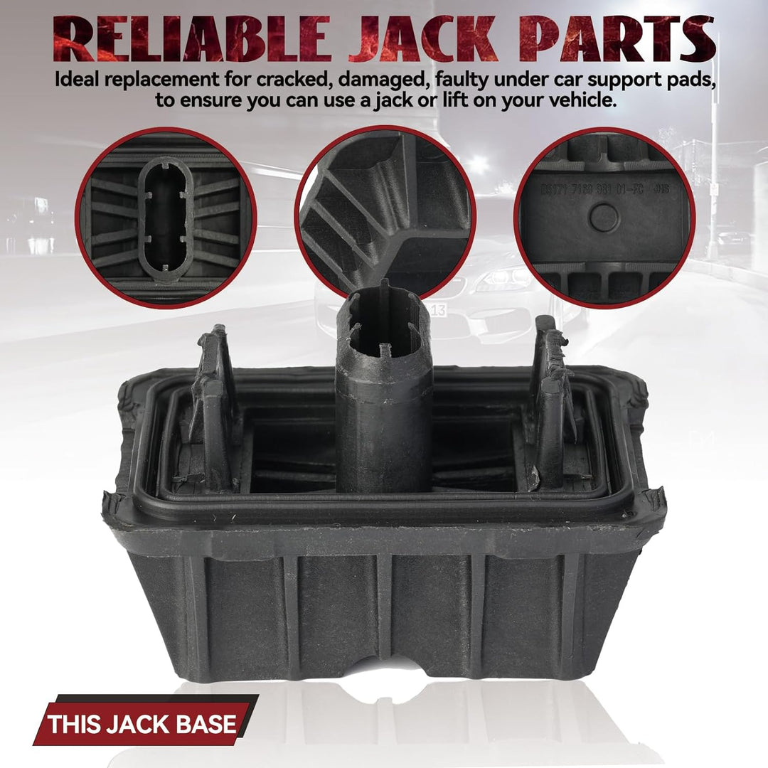 Wagenheber Aufnahme Adapter Gummiauflage Hebebühne Gummiblock Wagenheberaufnahme Pad für BMW E81 E82