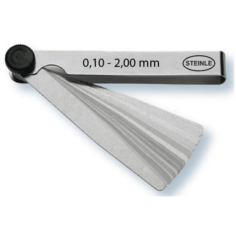 STEINLE 4101 Fühlerlehre im Satz 20 Blatt 0,10-2,00 mm